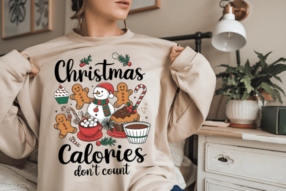 Christmas Calories Don t Count, T-Shirt: A Practical Review for Illustrations
