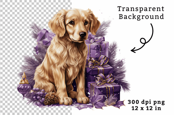 Christmas Dog Clipart Review: Real Embroidery Testing
