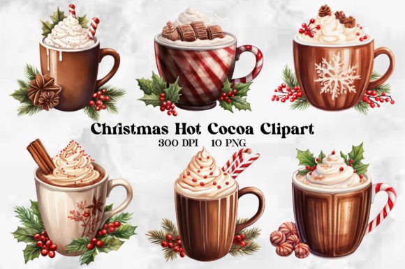Christmas Hot Cocoa Clipart Embroidery Review