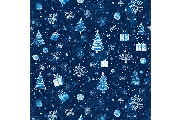 Christmas Texture Pattern Background for Illustrations