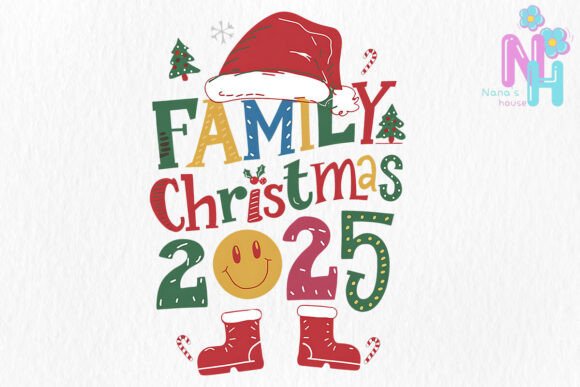 Family Christmas 2025 Sublimation: A Seller’s Review of This Illustrations Asset