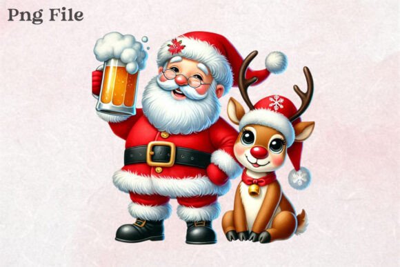 Funny Christmas Clipart PNG for Illustrations
