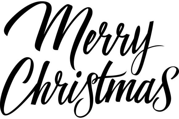 Merry Christmas Lettering. Christmas Des