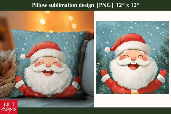 Smiling Santa Christmas Illustration: A Seller’s Review